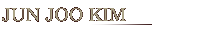 sun joo kim